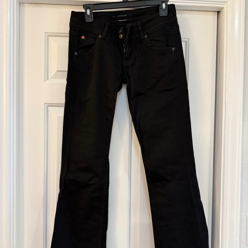 Boot Cut Black Hudson Jeans